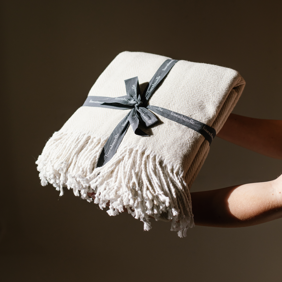 Herringbone Throw Blanket