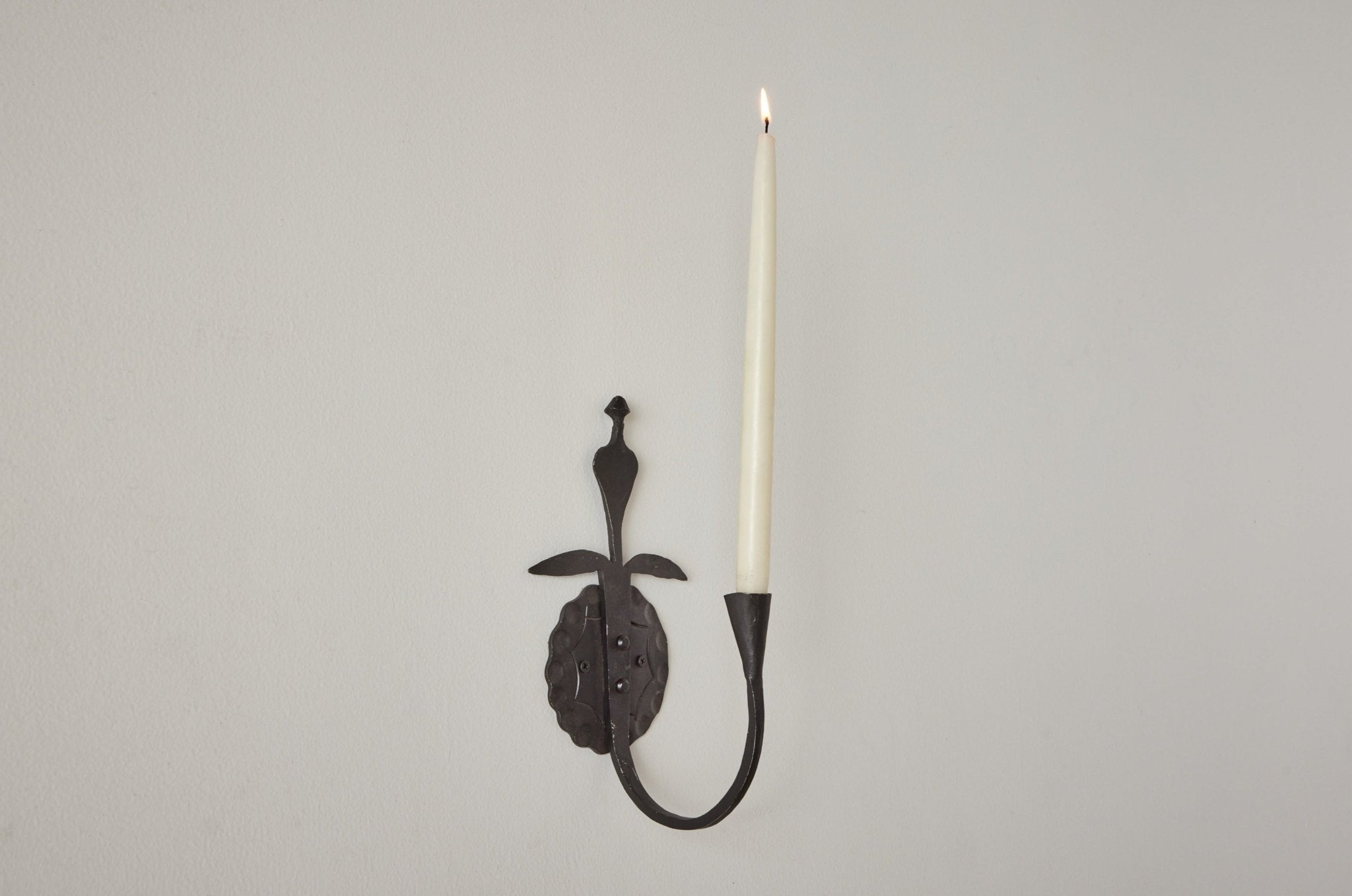 Iron Candle Wall Sconces